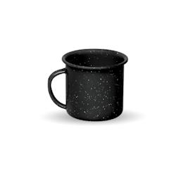GRANITE WARE Graniteware – Mug en acier émaillé – 360ml - Blanc - noir acier 7501083879321_0