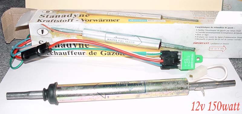 KIT RÉCHAUFFEUR GAZOLE HVB 12V 150W