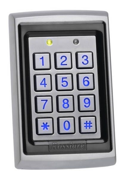 Lecteur de badges & clavier rétroéclairé antivandale AY-Q64E - EM 125Khz - IP65_0