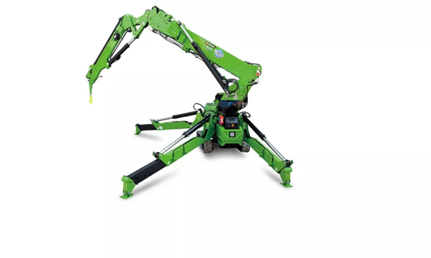 Location mini-grue électrique à flèche articulée - Capacité max 2,98 t. x 1,8 m - Maeda MK3053CB_0