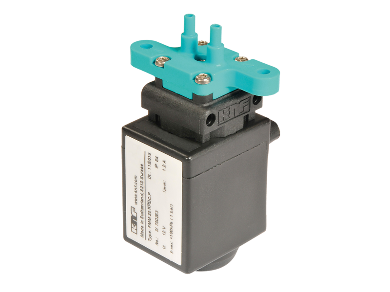 Pompe à membrane pour liquides - FMM 20 - débit max. 0.018 l/min - auto-amorçante et sans entretien_0