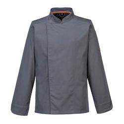 Portwest - Veste de cuisine manches longues MESHAIR PRO Gris Taille S - S gris 5036108323654_0