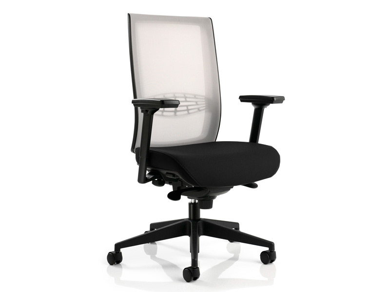 Fauteuil de bureau Dakota - Mécanisme synchrone 4 positions - Support lombaire réglable - Coloris marron ou noir_0