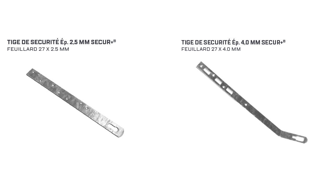 Tige de sécurité avec fonction d'ancrage pour E.P.I. et protection collective temporaire - SECUR+ - FRENEHARD_0