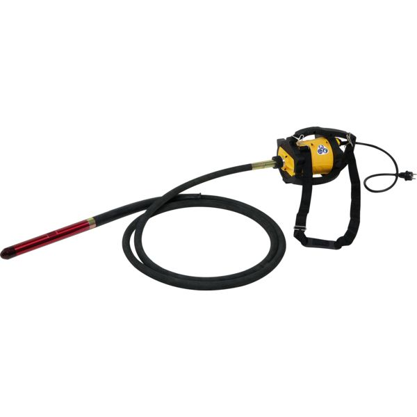 Vibrateur portatif électrique Dingo - moteur électrique 2300W - rendement jusqu'à 35 m3/h de béton_0
