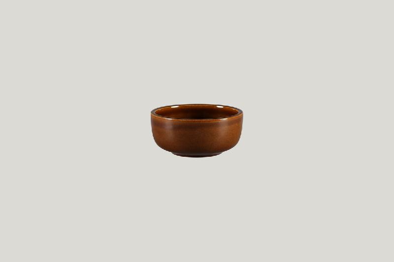 RAMEQUIN ROND CUIVRE PORCELAINE Ø 10 CM RAKSTONE EASE