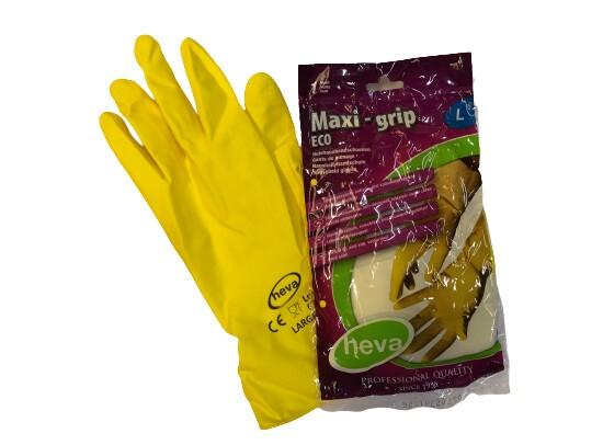 100 paires de gants de ménage jaune éco réutilisables - GLTCTEJN-IM02/REU_0