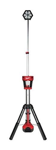 Lampe de chantier sur trépied Milwaukee M18 SAL-0 - sans batterie ni chargeur - 2000 lumens, LEDs Trueview, hauteur réglable 1,10m à 2,20m_0