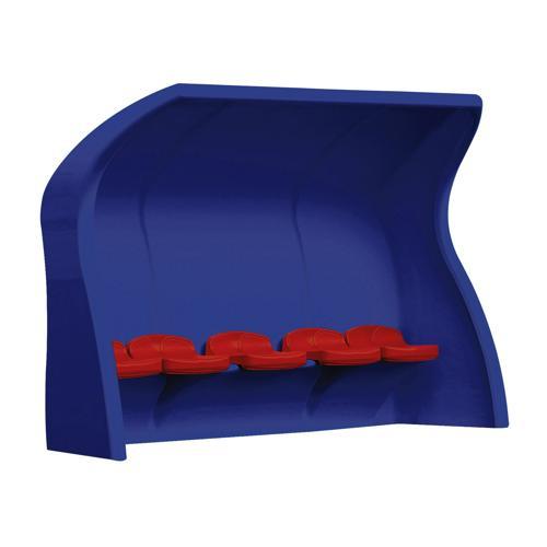 ABRI DE TOUCHE MONOBLOC BLEU - ASSISE INDIVIDUELLE