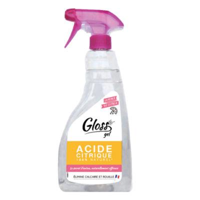 Acide citrique en gel HACCP Gloss citron 750 ml_0