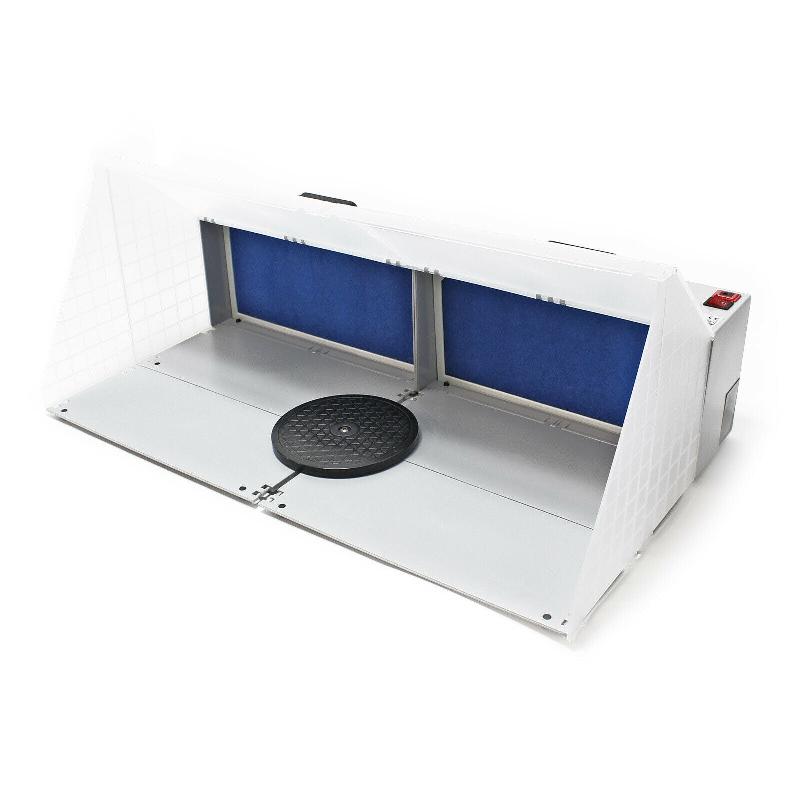 Cabine d'aspiration pour aérographe - 3 m³/min - silencieuse 52 dB - modèle 16_0002214_0