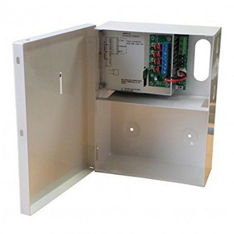 Alimentation à découpage MB6012C - Coffret multivoies 12V / 5A (4x1.25A) pour caméras vidéosurveillance_0