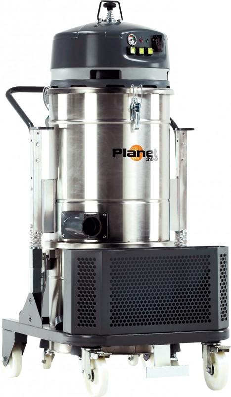 Aspirateur industriel - ICA PLANET 200 monophasé - puissance 3800W - cuve 60L_0