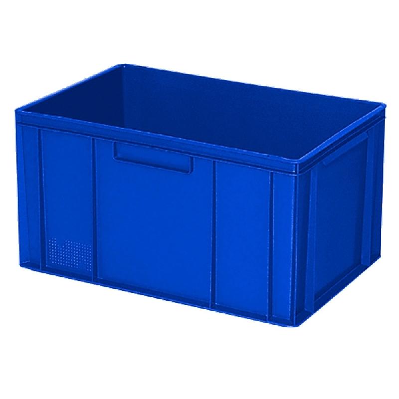 BACS GERBABLES EURO 600X400 MM, 2 POIGNÉES, BLEU - 320 MM