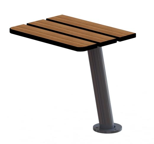 Banc public en bois buton industries bai 100_0