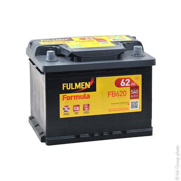 BATTERIE VOITURE FULMEN FORMULA FB620 12V 62AH 540A_0