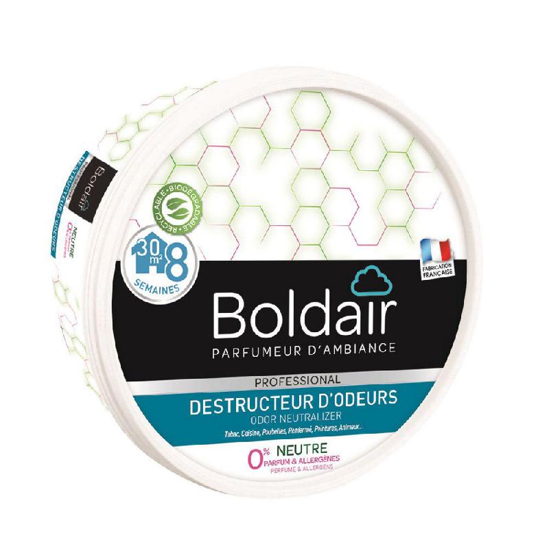 BOÎTE DE GEL DESTRUCTEUR D'ODEURS NEUTRE BOLDAIR