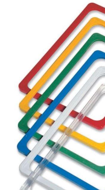 Cadre PVC Portrait format A4 - Plusieurs couleurs disponibles - Vendu par boîte de 10 unités_0
