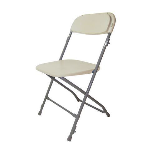 CHAISE PLIANTE JET BEIGE M2 ACCROCHABLE