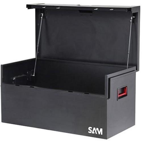 COFFRE DE CHANTIER VIDE - ANTI-EFFRACTION - SÉCURITÉ RENFORCÉE - 374 L SAM OUTILLAGE