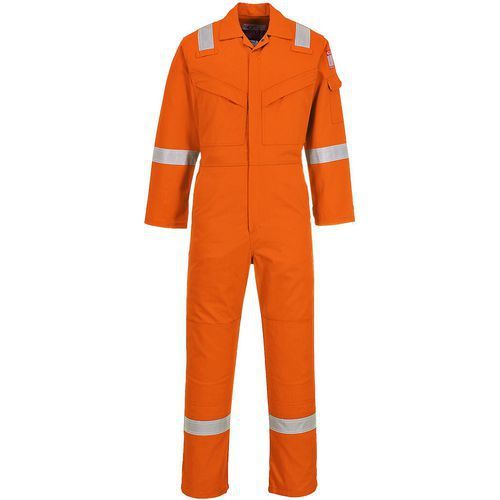 COMBINAISON ANTISTATIQUE LÉGÈRE - LONG FR21 ORANGE M - PORTWEST