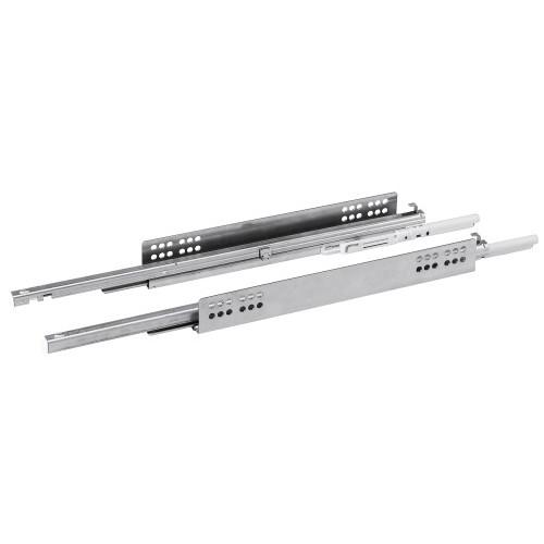 COULISSES À BILLES QUADRO V6 SILENT SYSTEM - CHARGE 30 KG - 20 PAIRES - L 500 MM HETTICH