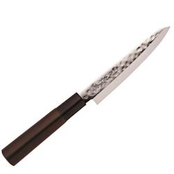 Couteau Japonais Utilitaire Lame Martelée Sekiryu SRH700 12cm - SRH700_0