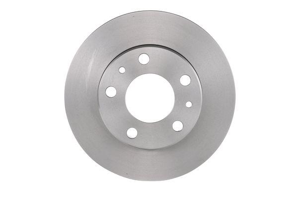 Disque de frein Bosch 0986479163 - boîte de 2 disques - montage arrière - type plein - 5 trous_0