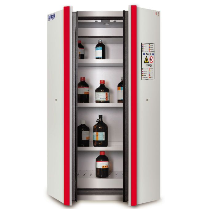 Efomy11 - Armoires de sécurité pour produits dangereux - Exactafrance - Modèles Efomy 232bmy11 et Efomy 240bmy11 - Certifiées EN14470-1 et résistantes au feu 90 minutes_0