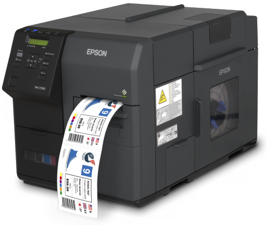 Epson C7500 - Imprimante jet d'encre industrielle couleur - Tête PrecisionCore - Impression ultra-rapide à 300 mm/s_0