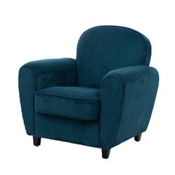 Fauteuil Club Jack bleu -  Autre Tissu Amadeus 85x78 cm - bleu 3520071911502_0