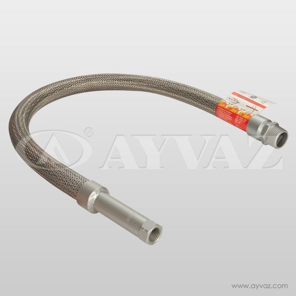 Flexible métallique de sprinkler - Ayvaz - avec certificat FM - inox AISI 316L_0