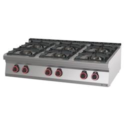 Fourneau gaz à poser 6 feux 120  C7FOG6F120 Casselin - C7FOG6F120_0