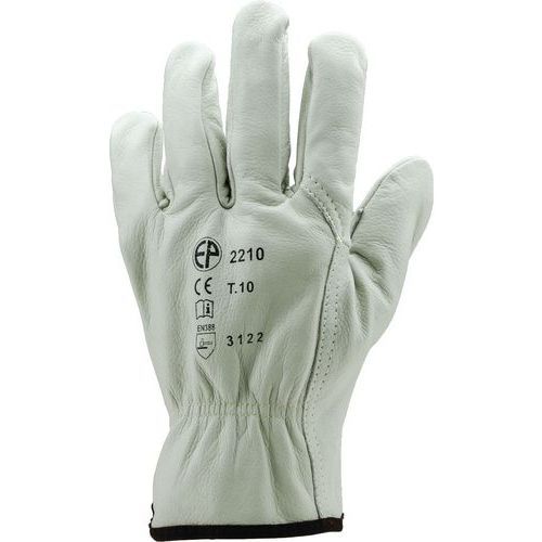 GANTS DE MANUTENTION EUROSTRONG 2210 FLEUR VACHETTE - ECRU - 9 - COVERGUARD