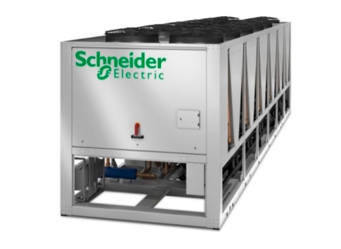 Groupe d'eau glacée à refroidissement d'air avec ventilateurs axiaux pour installation extérieure - BCEC - Schneider Electric Solar France_0