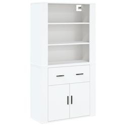 Helloshop26 - Buffet bahut commode armoire meuble de rangement organisateur cuisine salle de séjour salon haut bois d'ingénierie 02_0032780 - 300021_0