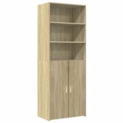 Helloshop26 - Buffet bahut commode armoire meuble de rangement organisateur cuisine salle de séjour salon haut sonoma 70 x 42,5 x 02_0034205 - 300021_0