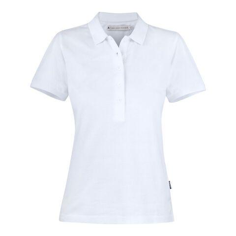 JAMES HARVEST NEPTUNE POLO PIQUE FEMMES BLANC - TAILLE XL