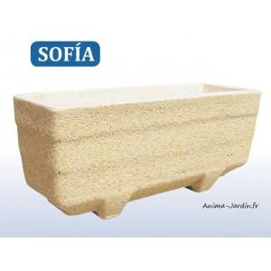 Jardinière, balconnière Sofia - 253518 - 80cm - robuste et résistante aux intempéries_0