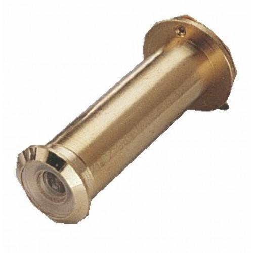 JUDAS OPTIQUE POUR PORTE STANDARD - ANGLE 170° - LAITON CHROMÉ - ESPION LE CYCLOPE