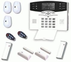 KIT ALARME MAISON SANS FIL  FC 300 RTC 1/2 PIÈCES ET TÉLÉCOMMANDES
