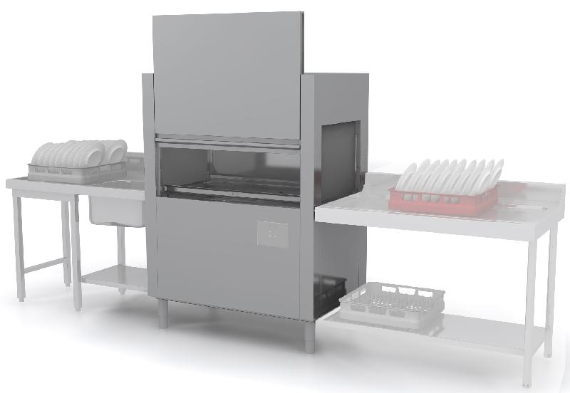 LAVE-VAISSELLE À AVANCEMENT AUTOMATIQUE DEXION D821LTDS AVEC ENTRÉE À GAUCHE