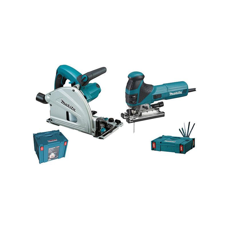 SET MAKITA MEU029J SP6000J + 4351FCTJ + RAIL+ 6 LAMES
