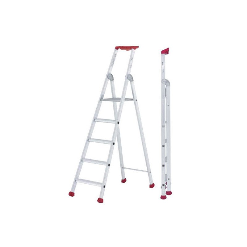ESCABEAU ALUMINIUM 'MAXIBAT' 6 MARCHES - HANGER - 100203