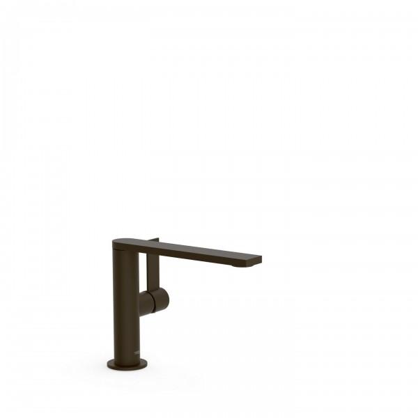 MITIGEUR LAVABO BEC 34X10 MM. NOIR MÉTALLISÉ BROSSÉ - TRES 21120501KMB