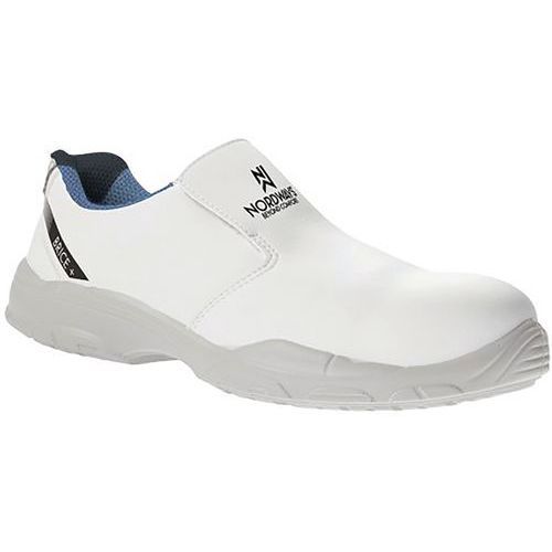 MOCASSIN DE SÉCURITÉ HAUT DE GAMME BRICE PLUS BLANC T37 - NORDWAYS