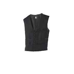 Molinel-gilet limonadier service noir t0 - service - 36/38 noir polyester 3115990009517_0