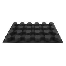 Moule à pâtisserie antiadhésif en silicone Pavoflex 24 muffins - EQCC069_0
