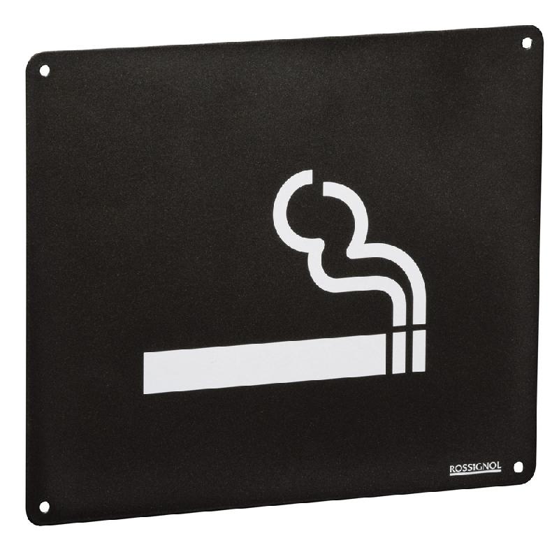 ROSSIGNOL PLAQUE SIGNALETIQUE DE TRI MURALE - MÉGOTS - GRIS MANGANESE