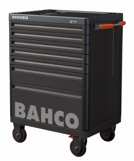 Servante d'atelier « Premium Storage HUB » E77 66 cm avec 7 tiroirs - châssis en acier double paroi - 1477K7BLACK_0